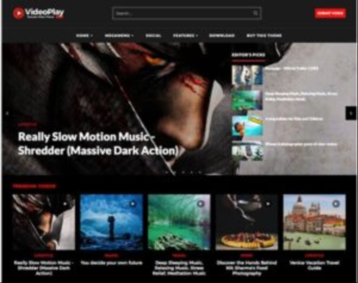 10 mejores plantillas para Blogger - VideoPlay