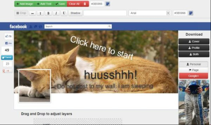 7 herramientas para crear portadas y banners para Facebook - 3. BannerSnack