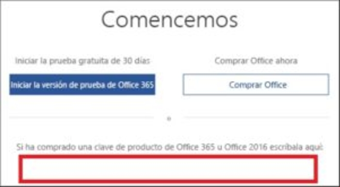 Cómo activar Office 365 - Activar una cuenta con Office 365 preinstalado
