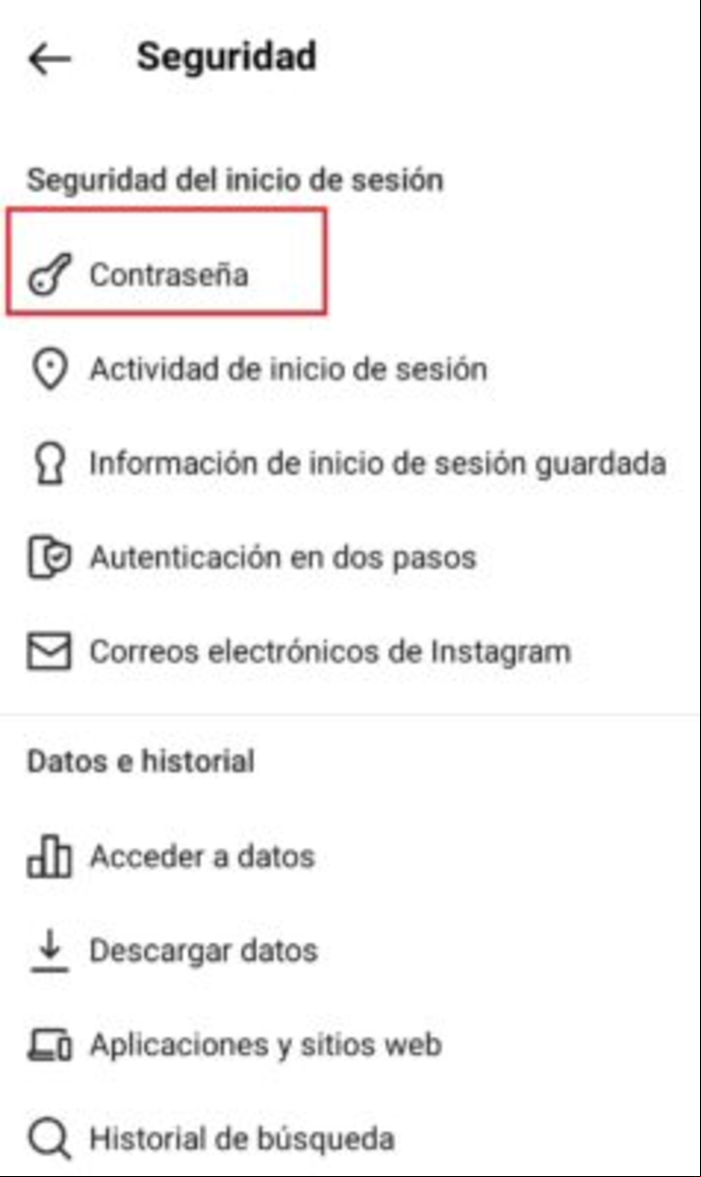 Cómo cambiar la contraseña de Instagram - Cambiar contraseña de Instagram desde Android / iOS 