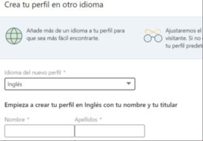 Cómo cambiar Linkedin en español - Crear un perfil de Linkedin en otro idioma