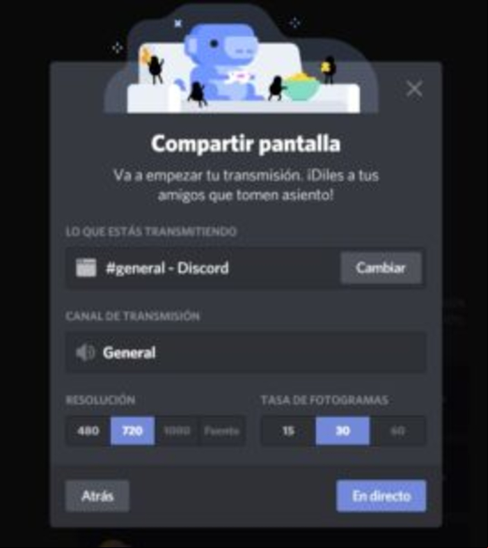 Cómo compartir pantalla en Discord - Compartir pantalla en Discord desde PC