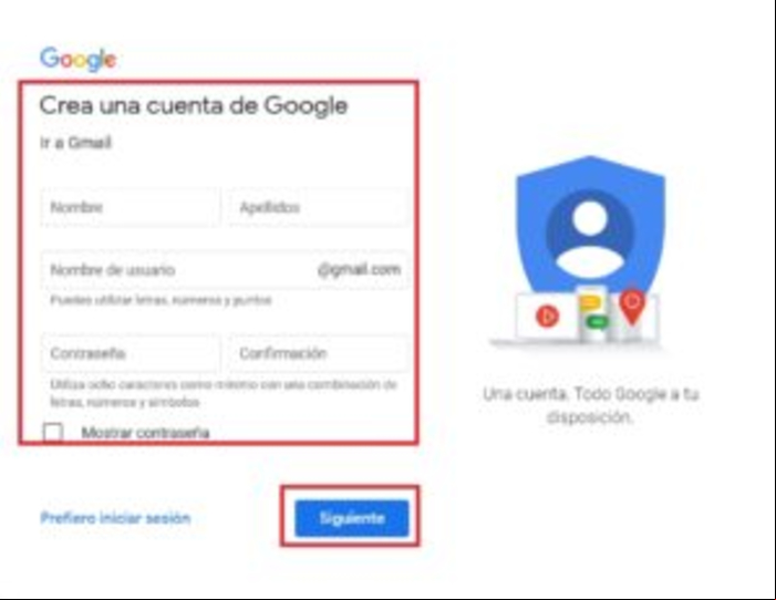 Cómo crear una cuenta de Gmail sin teléfono - Cómo crear tu cuenta en Gmail sin usar un móvil