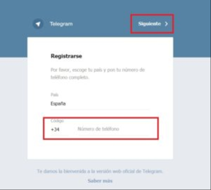 Cómo crear una cuenta en Telegram - Crear una cuenta de Telegram para escritorio