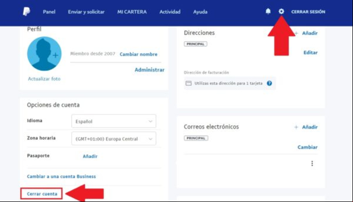 Cómo eliminar una cuenta de Paypal en pocos pasos - Borrar tu cuenta de Paypal