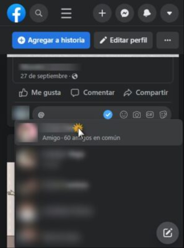 Cómo etiquetar personas o páginas en Facebook fácilmente - Etiquetar en Facebook desde el smartphone
