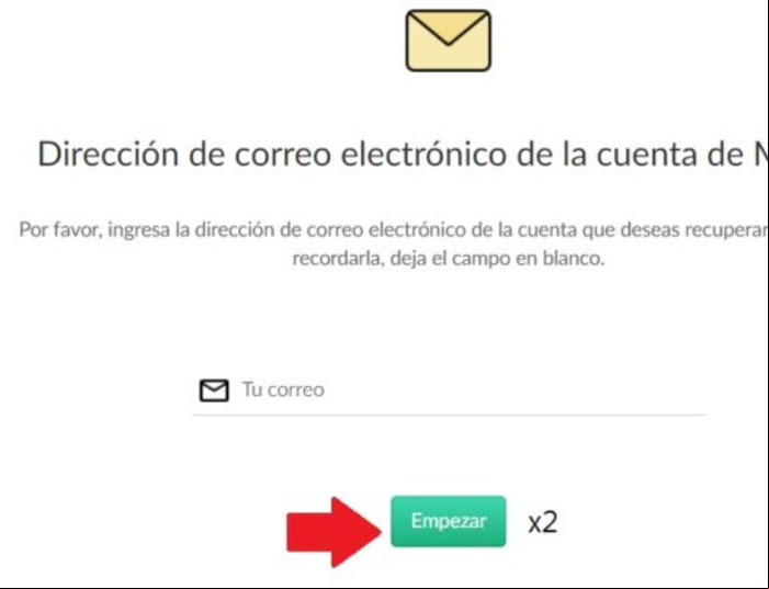 Cómo recuperar una cuenta de Mega / Mega.io - Recuperar una cuenta de Mega sin el correo electrónico