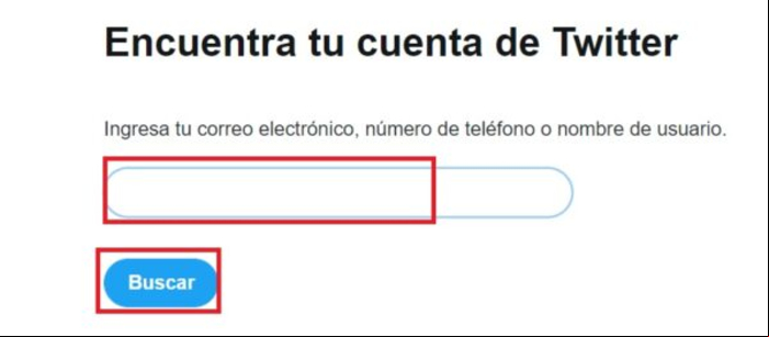 Cómo recuperar una cuenta de Twitter - Recuperar cuenta desde el navegador móvil 