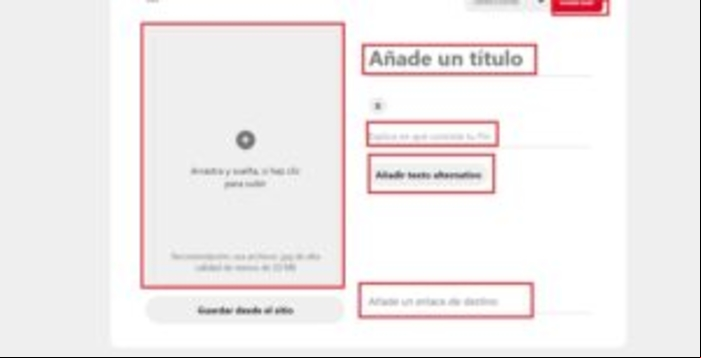 Cómo subir fotos a Pinterest - Pasos para subir tus primeras fotos a Pinterest