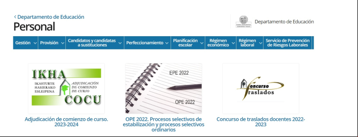 Eizu: Cómo iniciar sesión en Portal del Empleo - Navegación en el Portal de Eizu