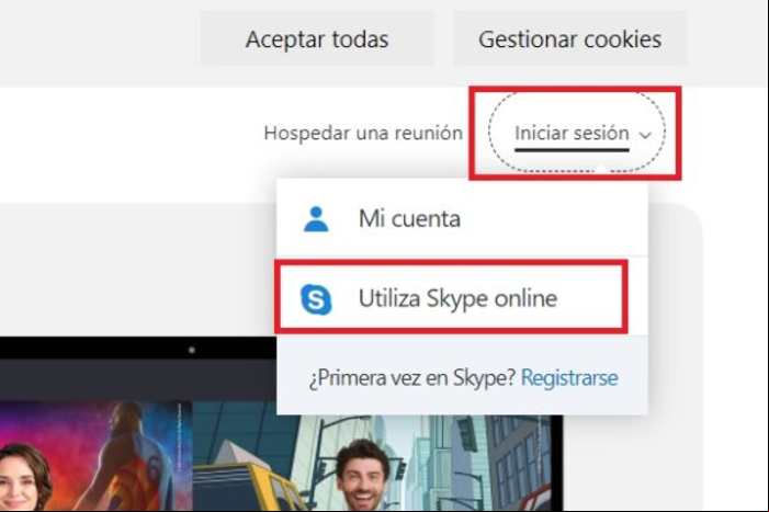 Iniciar sesión en Skype y entrar de forma segura - Iniciar sesión en Skype web desde un PC con Windows / MacOS 