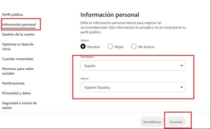 Iniciar sesión y entrar en Pinterest - ¿Cómo iniciar sesión en Pinterest en español?