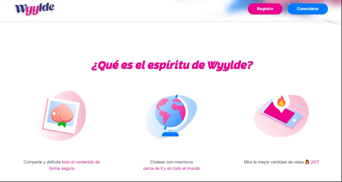 Wyylde - Qué es y cómo funciona - Cómo abrir un perfil en Wyylde: Registro rápido y fácil